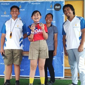 archery medal awarding